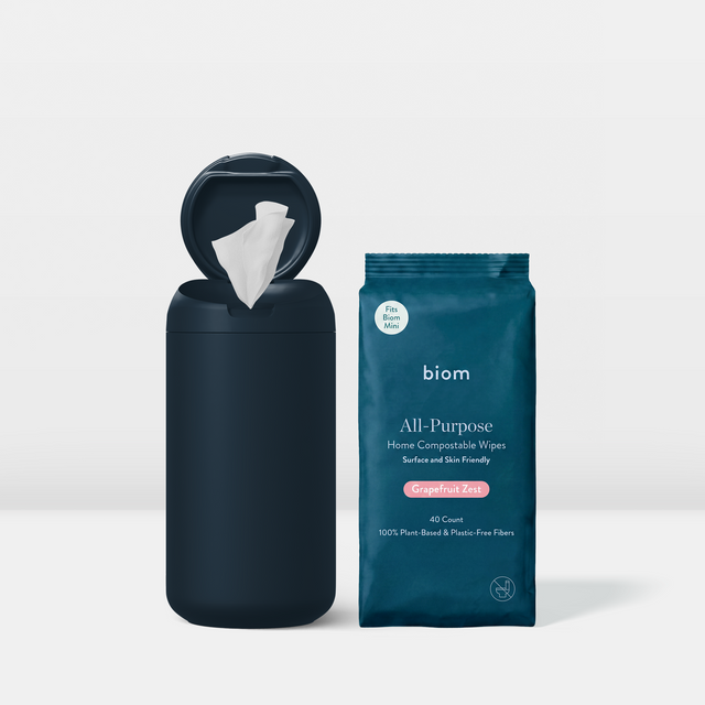 Biom Wipes: Plant-Based, Plastic-Free Refillable Options