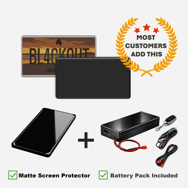 BL4CKOUT Labs License Plate Covers Review