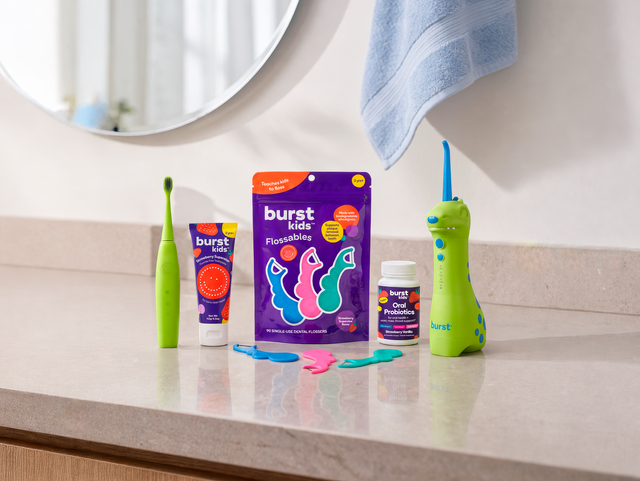 BURST Oral Care: Stylish Smart Toothbrushes and Whitening