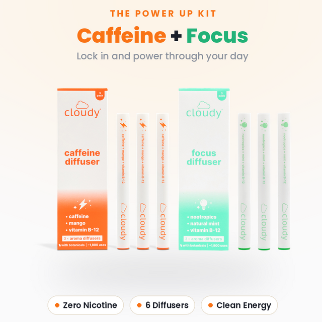 Cloudy Aromatherapy Diffusers: Natural Scents for Sleep and Stress
