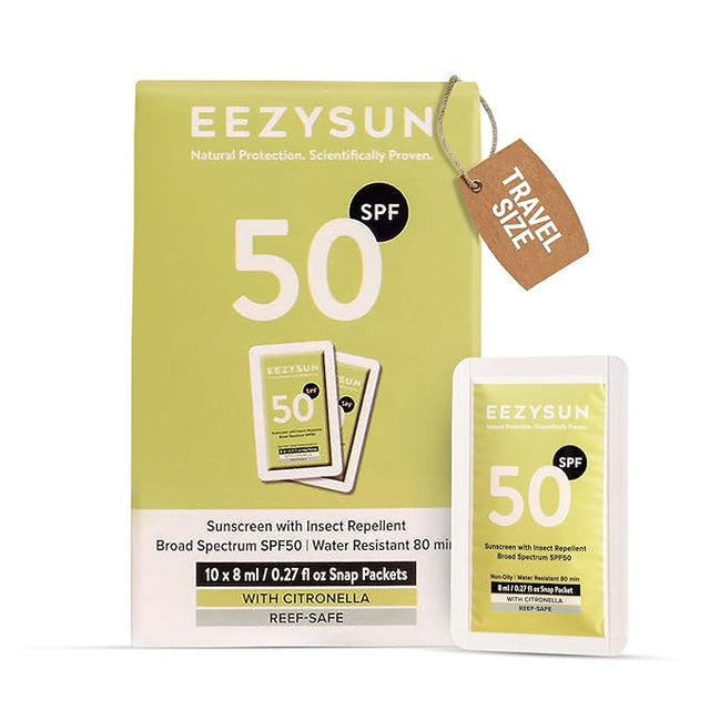 EEZYSUN Natural Sunscreen Offers Protection Without the Chemicals