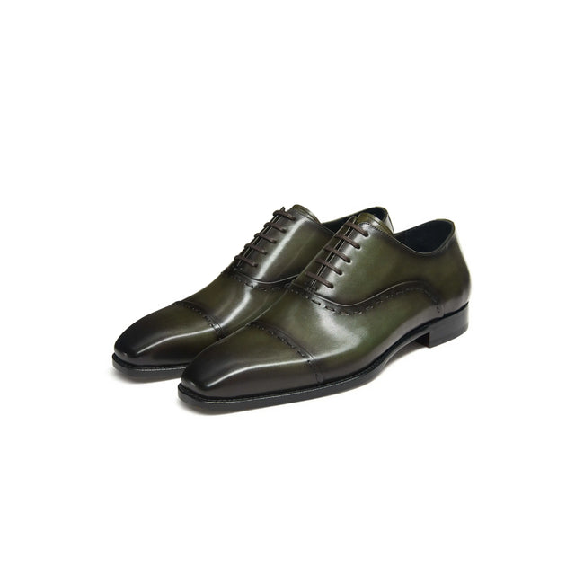 GIFENNSE Hand-Dyed Leather Dress Shoes Review