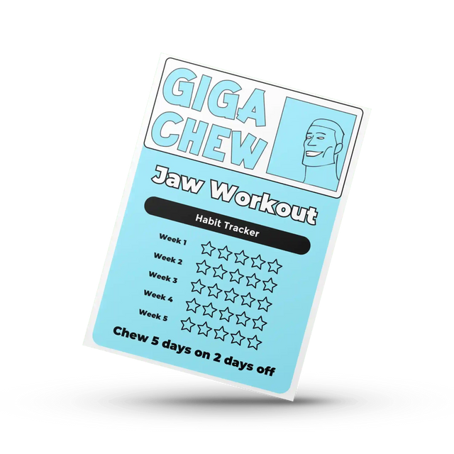 Giga Chew Review: Natural Mastic Gum for Jawline