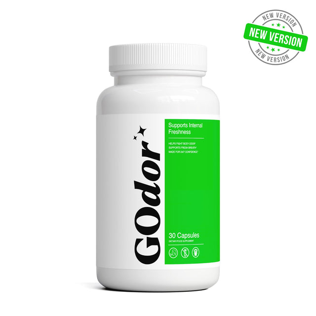 GOdor Natural Supplements for Breath and Body Freshness