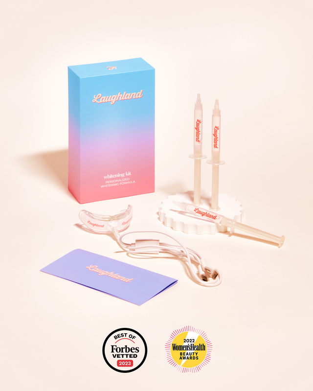 Laughland LED Teeth Whitening: At-Home Results Without Sensitivity