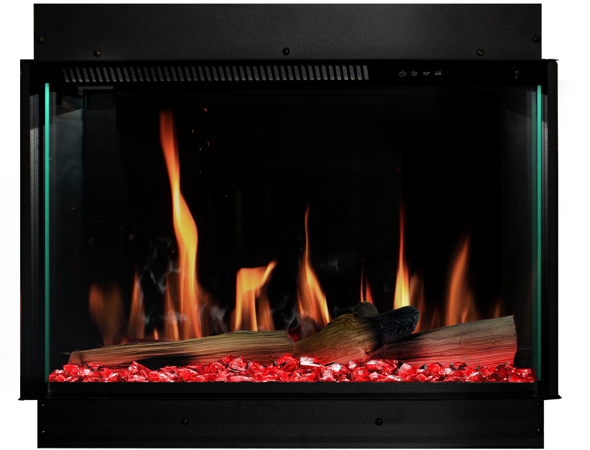 MagikFlame Electric Fireplaces: Realistic Flames and Heat