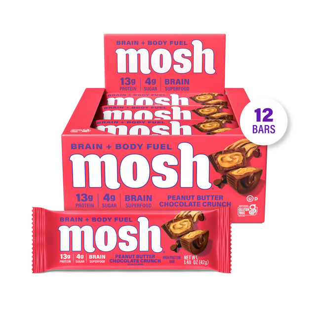 MOSH Protein Bars: Brain-Boosting Functional Nutrition