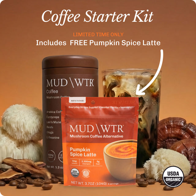 MUD\WTR: Organic Mushroom Coffee Alternative for Focus