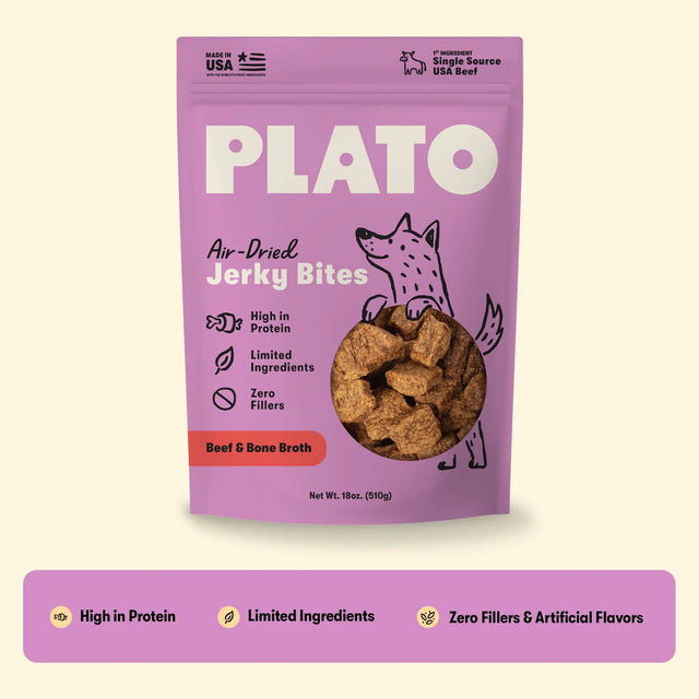 Plato Pet treats: air-dried nutrition for dogs