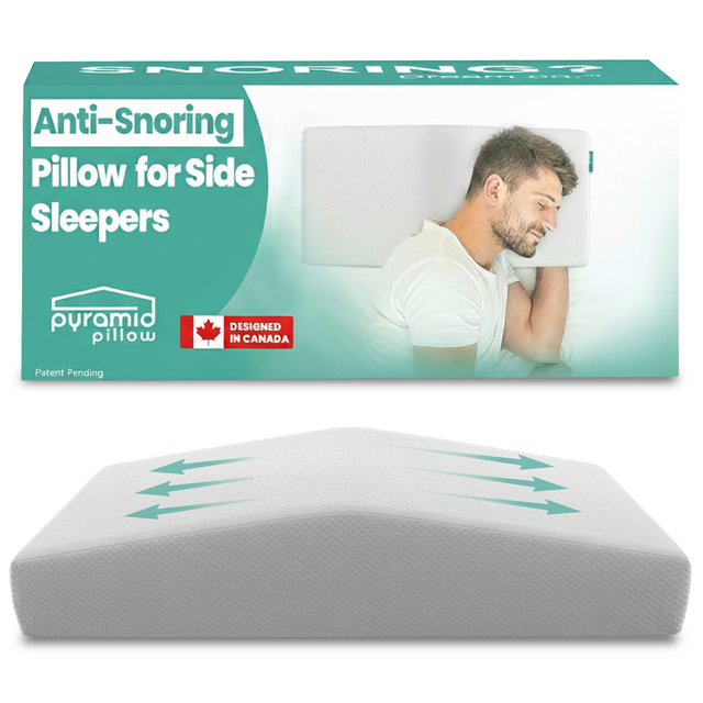 Pyramid Pillow Review: Anti-Snoring Side Sleep Solution