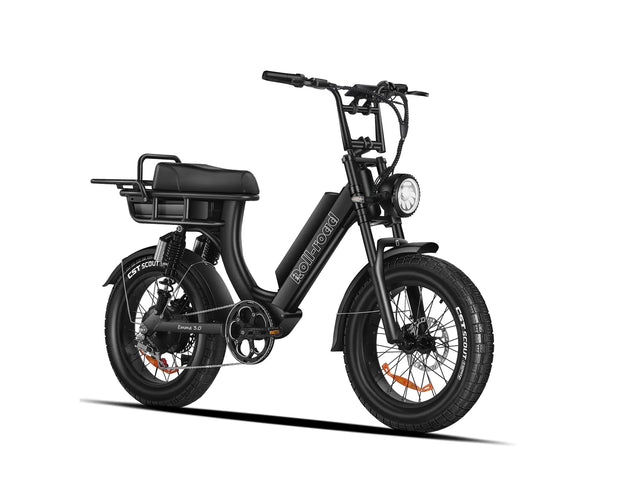 Roll Road Moped-Style Ebikes for Off-Road Adventures