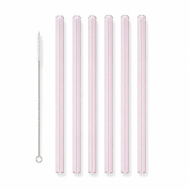 Simply Straws: Premium Glass Straws with Lifetime Guarantee