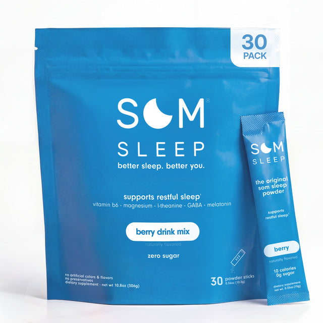 Som Sleep: Drug-Free Sleep Drink Mix with Magnesium