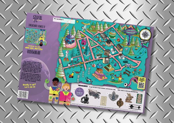 Treasure Map Trails: Adventure Maps for Outdoor-Loving Families