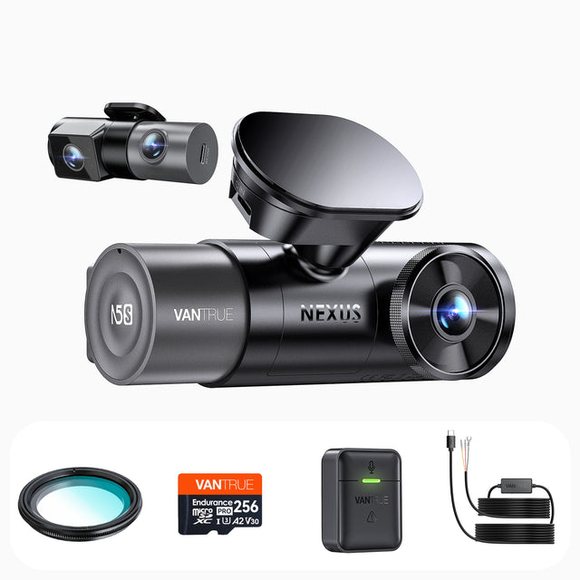 Vantrue Dash Cams: 4K Recording & 360° Views